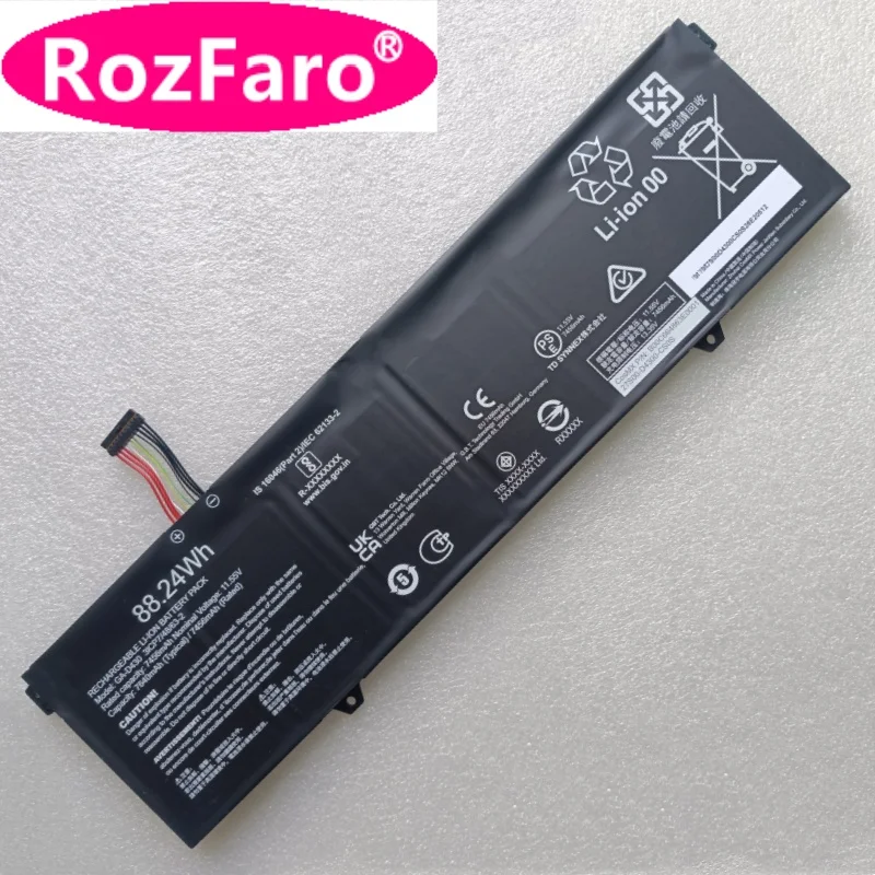 RozFaro GA-D430 3ICP7/48/63-2 Laptop Battery 11.55V 88.24Wh 7456mAh For Gigabyte 27S00-D4300-CS0S Notebook