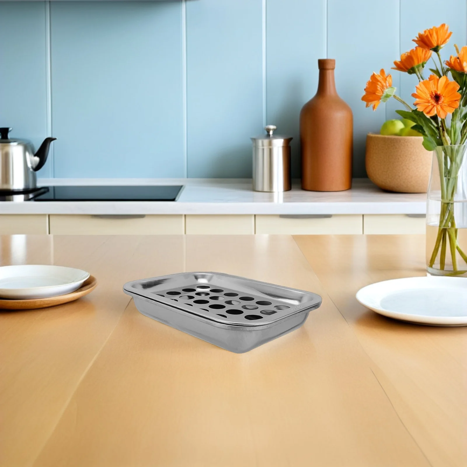 

Stainless Steel Communion Cup Tray for Church Services Elegant Design Material Easy to Clean Perfect for Religious