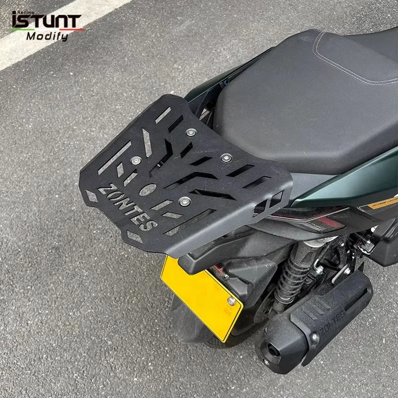 For ZONTES 150X 2024- 2026 Durable Enlargement Rear Carrier Rack Motorcycle Luggage Rack Storage Box Support Cargo Rack
