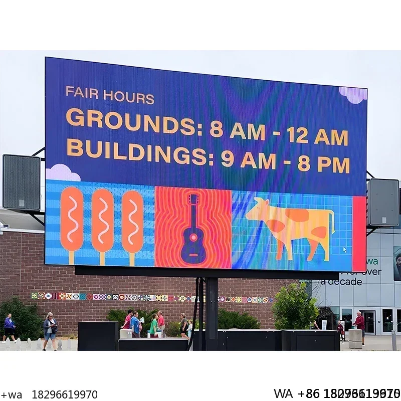 

Outdoor P2.6/P2.97/P3.91 LED Panel 500x500mm Super Light IP65 Quick Install for Stage Rental