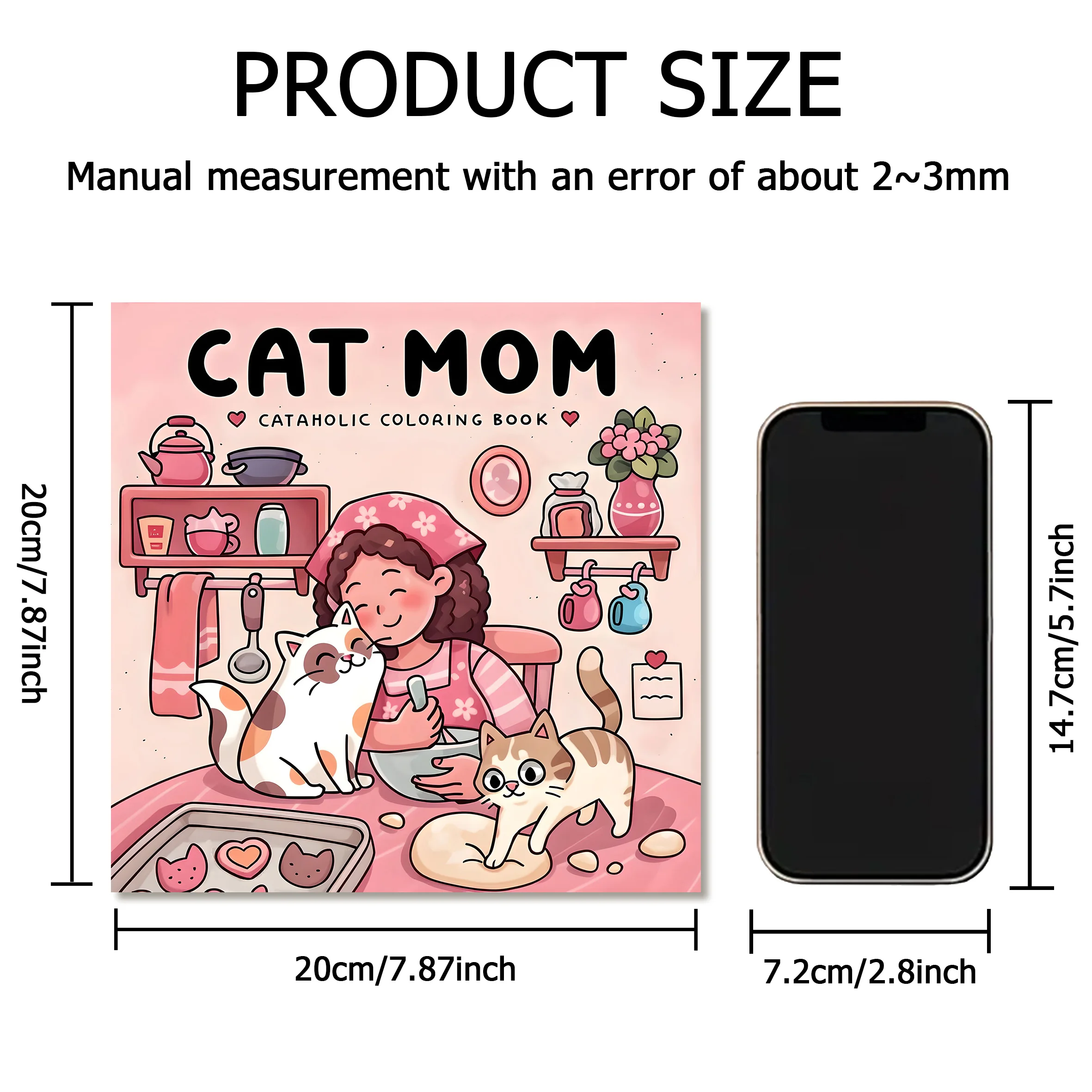 CAT MOM: Coloring Book for Adults Featuring Cute Cozy Daily Activities for Relaxation (Cozy Spaces Coloring)