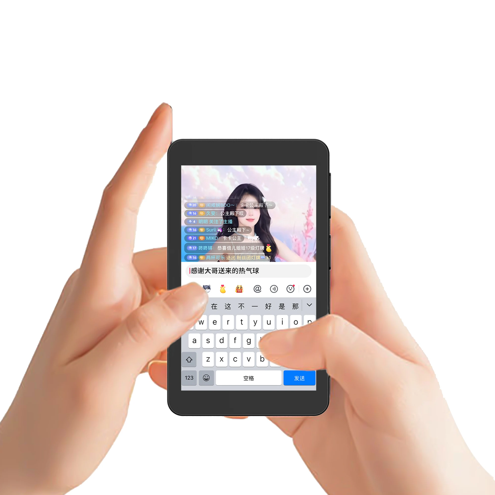 rk-x40p-ultra-multi-touch-anti-control-mobile-version-selfies-screen-sharing-device-hd-display-screen-wireless-control-for-live