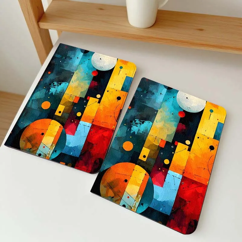 

Colorful Abstract Art Cartoon Case For Vivo IQOO Pad2 Pad3 Pad5 Air SE Pro 12.1 12.3 13 11.5 11 inch Tablet
