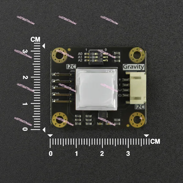 The I2C RGB light button module independently controls the color and brightness of the RGB light