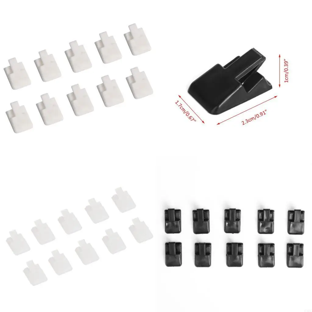 

10Pcs/set Finger Ring Stand Showcase Ring Display Drawer Plastic Ring Storage