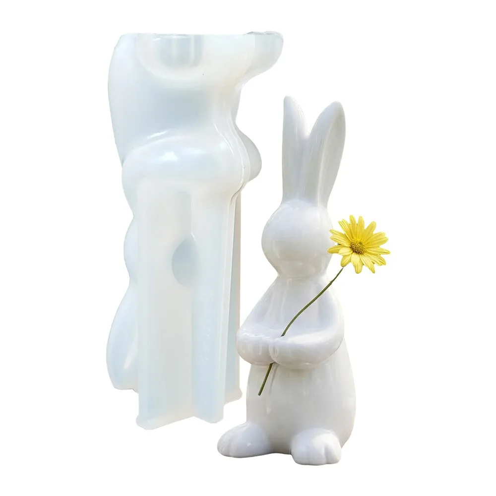 

Plaster Figurine Mold Minimalist Home Ornament Mold Diy Aromatherapy Candle Mold Reusable For Gift For Family Desktop Ornament