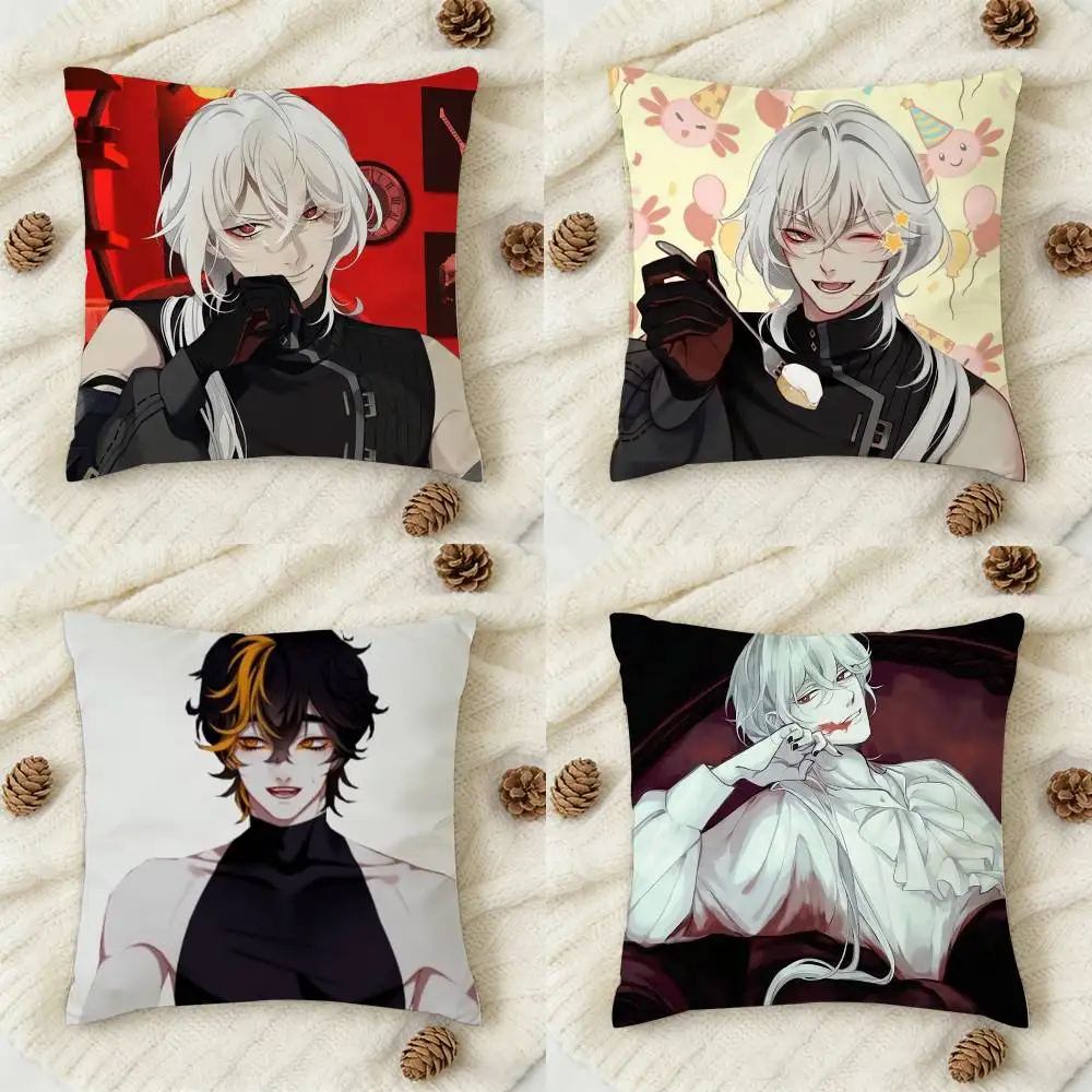 

New Casper A Date With Death Double-sided Printed Square Decorative Cushion Cover for Sofa Living Room Home Decor