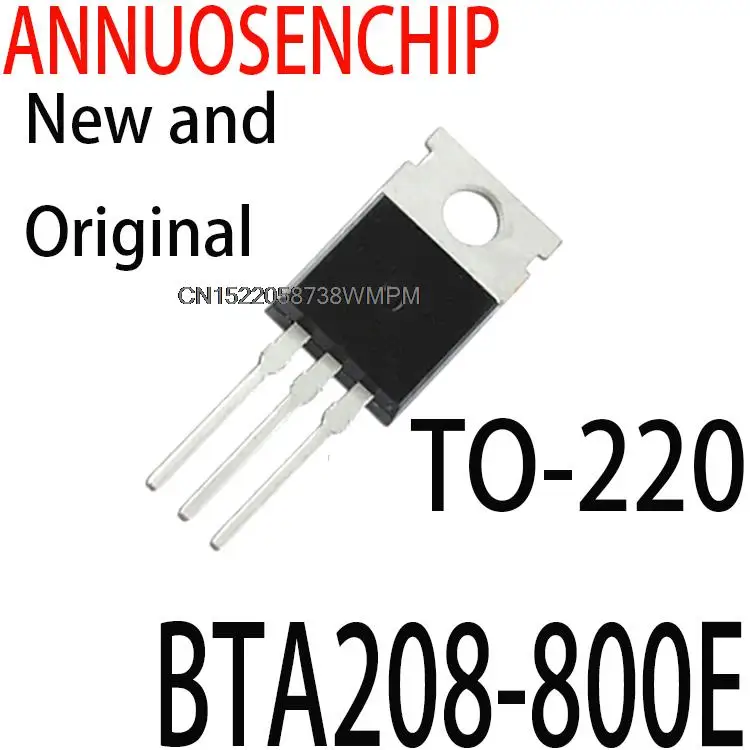 50PCS/LOT New and Original  TO-220 BTA208 NEW ORIGINAL BTA208-800 BTA208 - 800E BTA208-800E