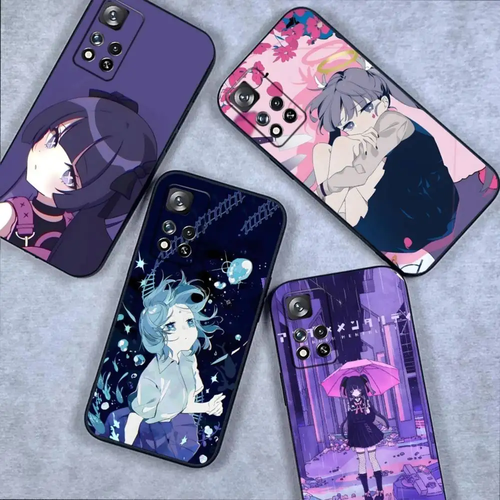 

Tuyu Japanese Music JPOP Phone Case For Samsung S 25,24,23,22,30,21,10,9,Ultra,Plus,Lite,FE,4,5G Black Soft Case
