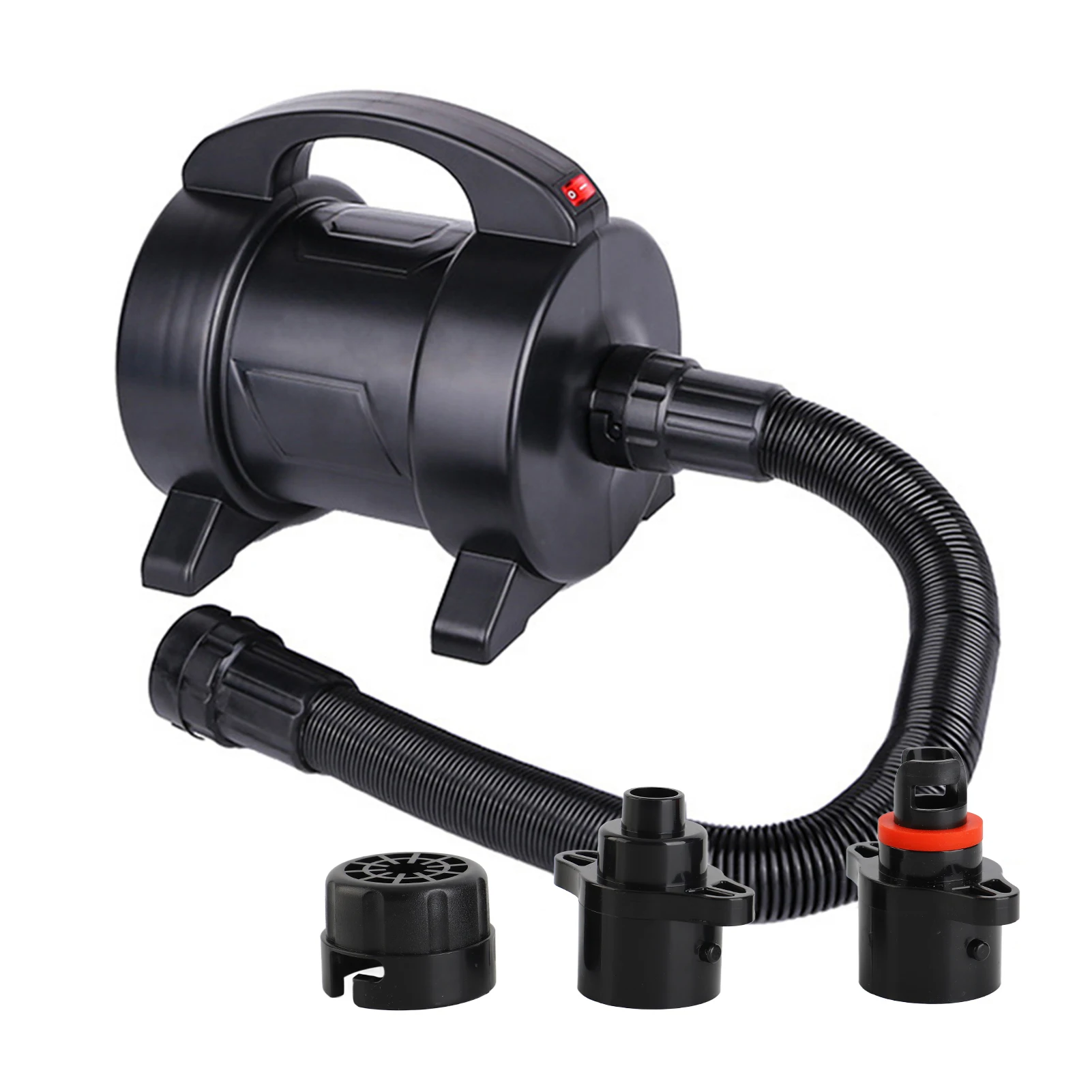 1600W Electric Pump Portable Electric Air Mattress Pump for Pool Raft Bed Boat electric air mattress pump