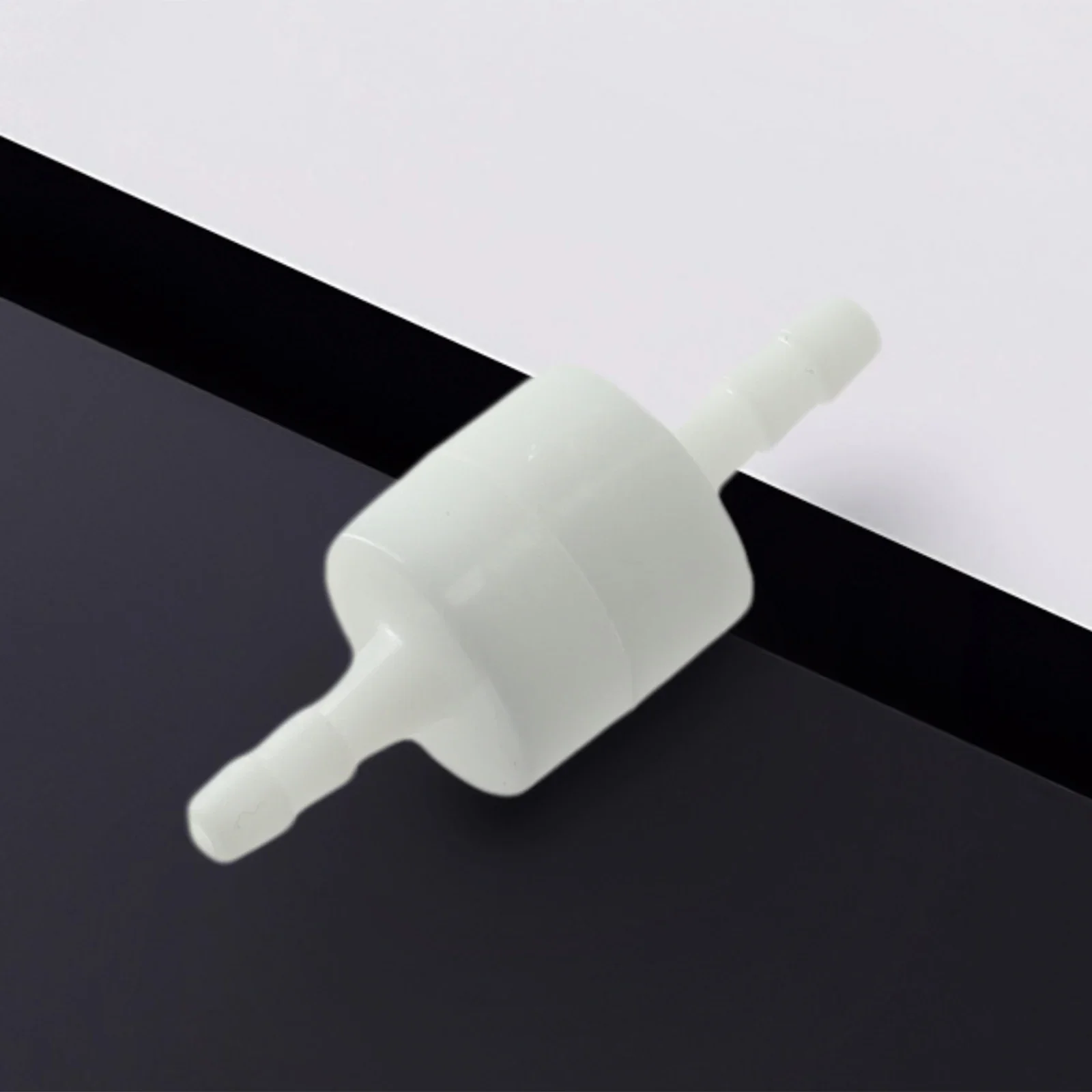 4mm 6mm 8mm 10mm 12mm Hose ID Plastic White Check Valve Way Non-return Valve For Water Petrol Diesel Oils And Other Fluids