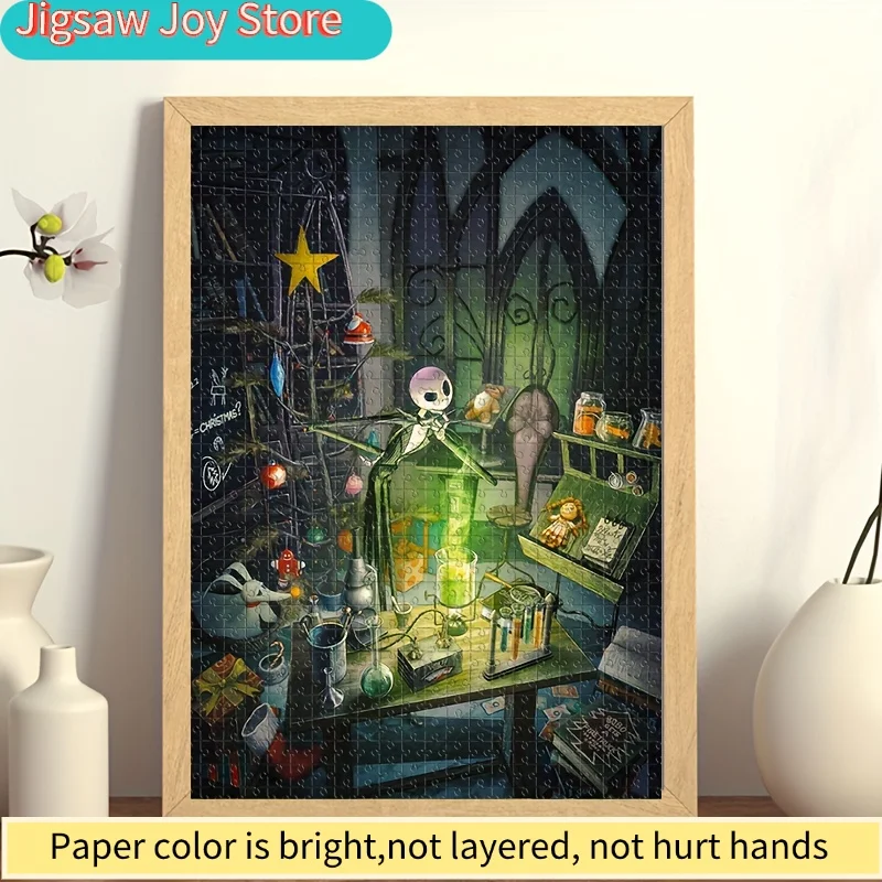 1000 stks Nightmare Before Christmas puzzel - Nightmare Before Christmas film uitdaging - grote puzzel voor volwassenen