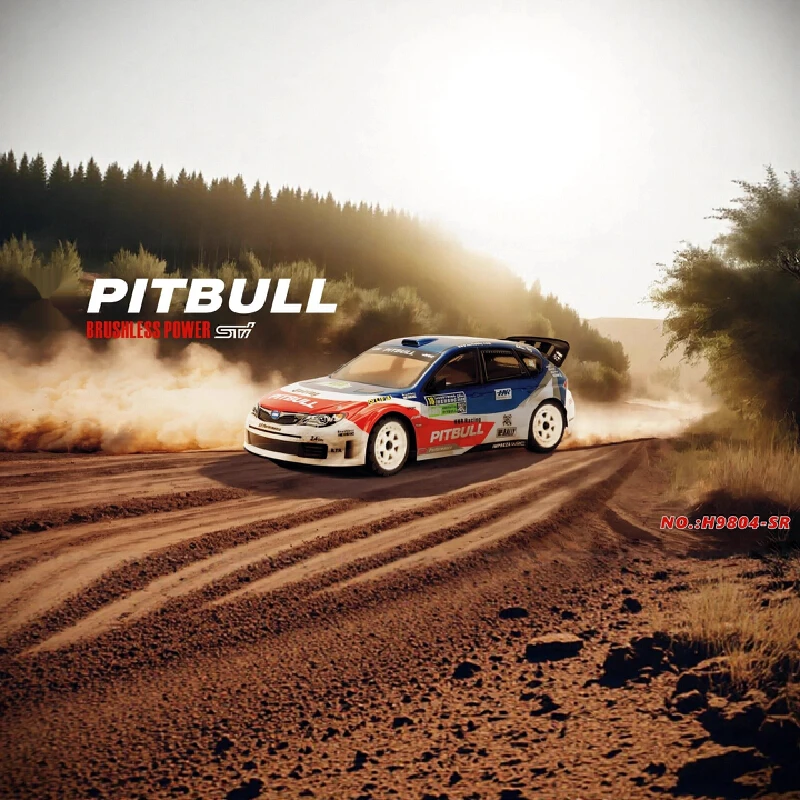 Hnr Pitbull H9804 Sr Rc Rally Off Road Car 1 10 Scale 4Wd Electric Brushless Waterproof 2 4Ghz Radio Ready To Run Racing Vehicle