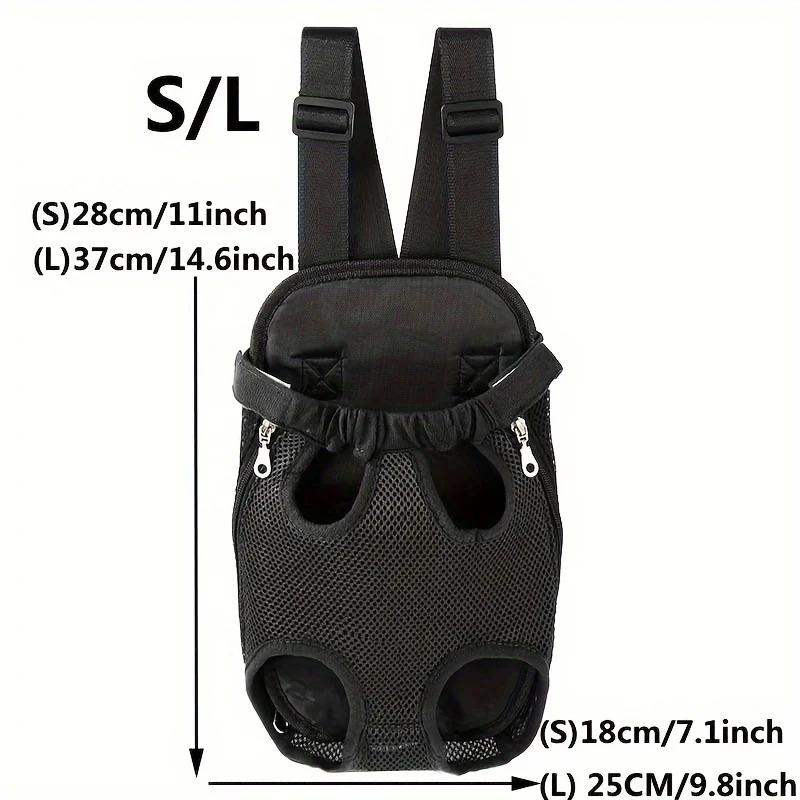 Portable Pet Backpack For Walking Dogs, Pet Chest Front Bag Universally Suitable For Dogs