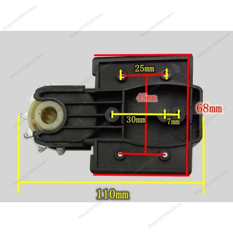 For Garage Door Sprocket Chain Gear Card Slot Support Seat Flap Door Chain Card Seat Accessories