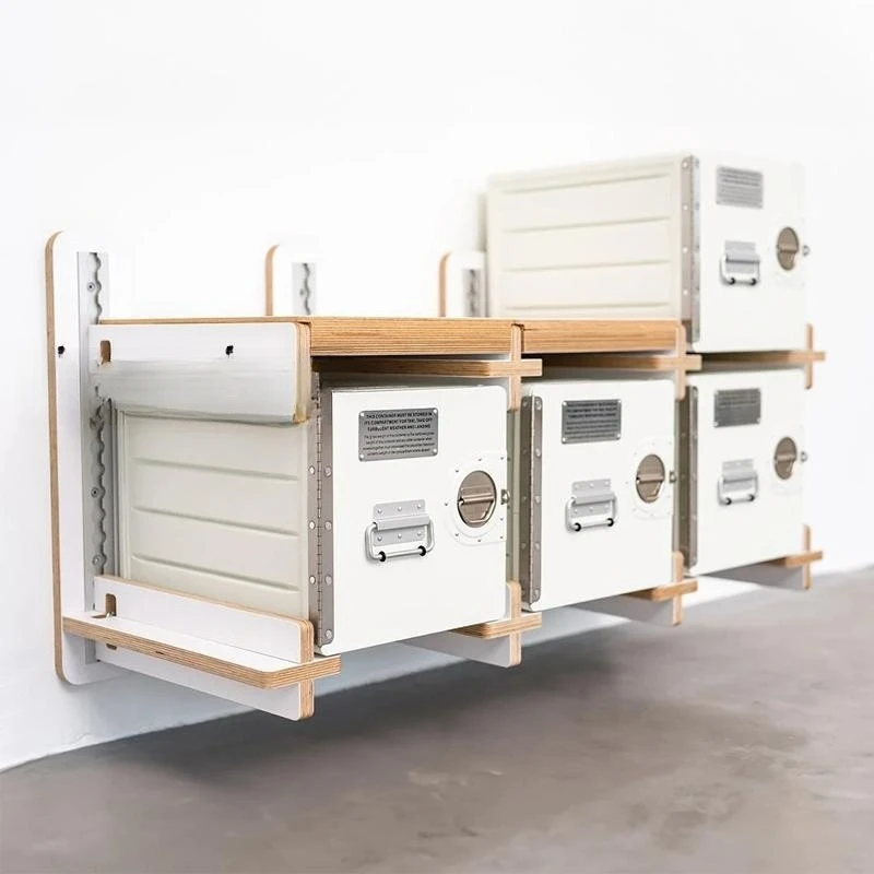 

File rack wall hanging wall display rack home multi-layer baffle storage rack hanger