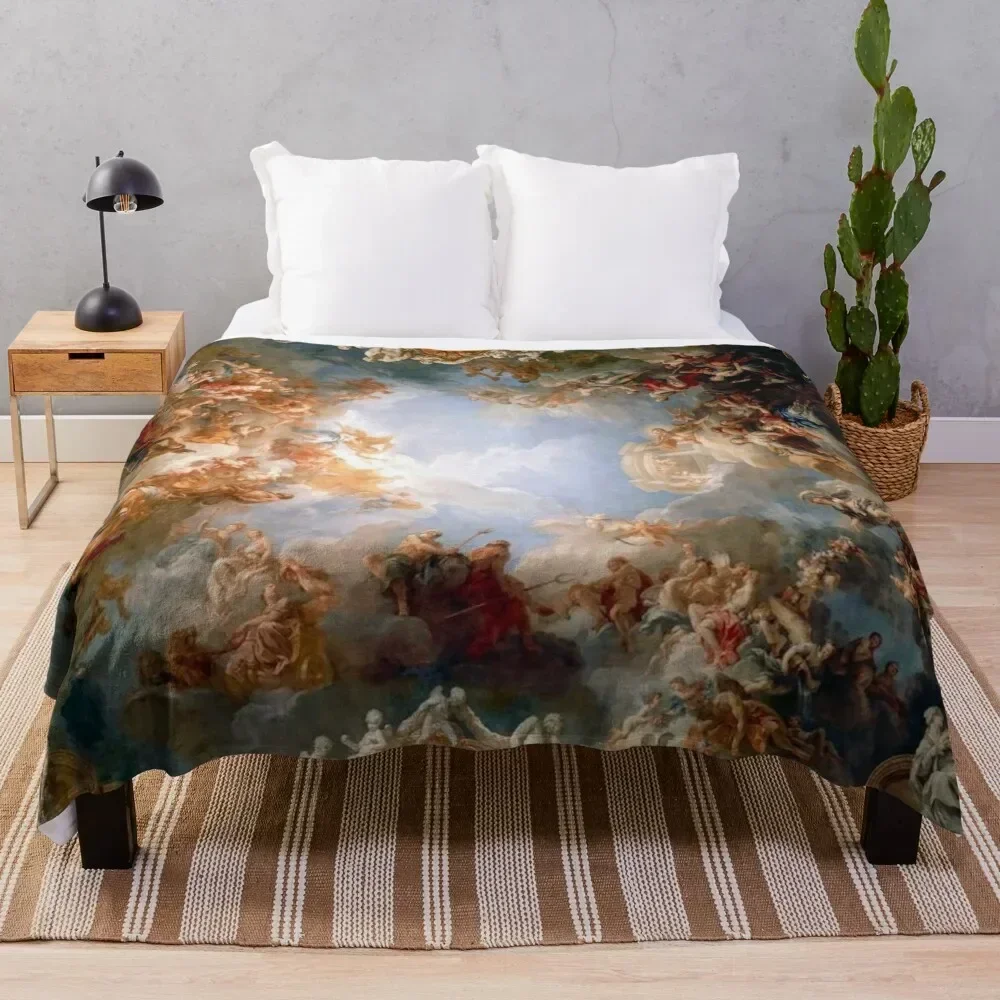 

Early Renaissance Art Throw Blanket Luxurious Soft Fuzzy Blanket for Sofa Bed