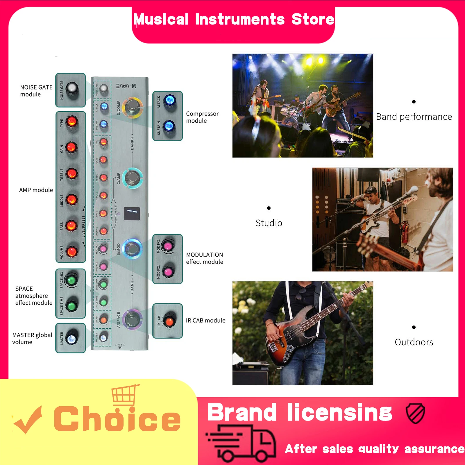 M-VAVE Multi-Effect…