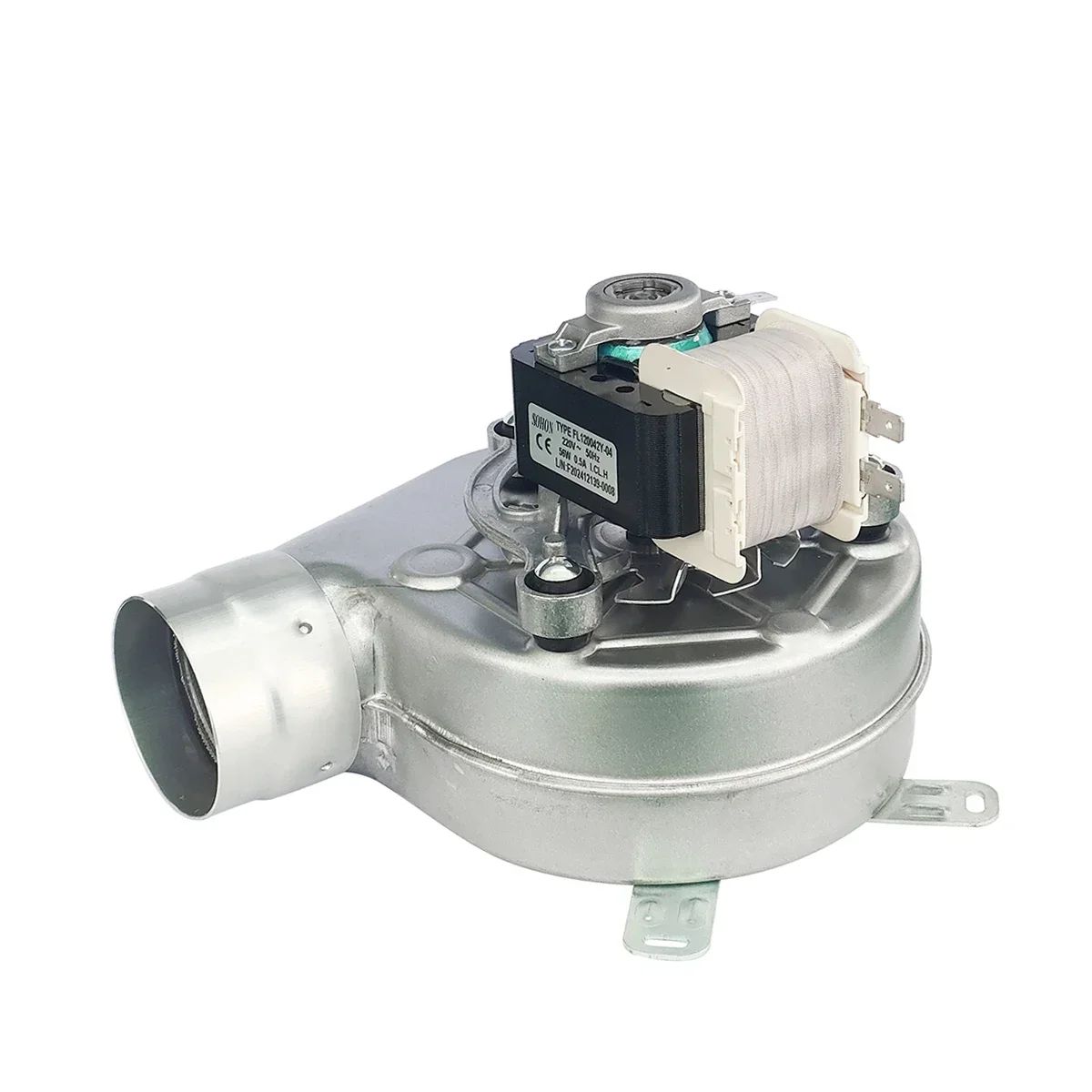 56W FL 120042 Motor de ventilador Y-04 para estufa de calefacción colgada en la pared, máquinas de humo para chimenea, accesorio