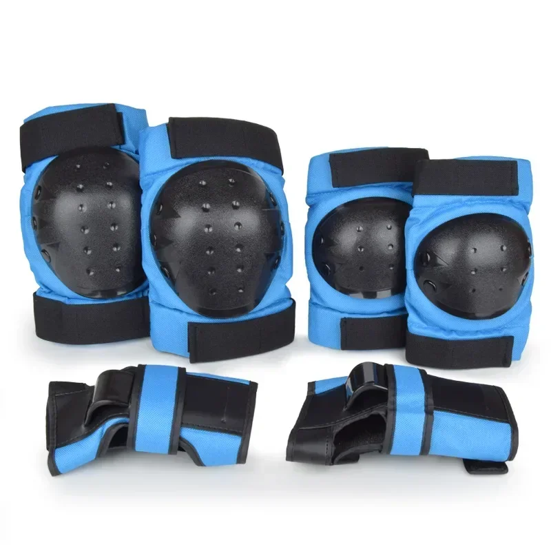 

Roller Skating, Cycling, Balance Car, Skating Knee Pads, Elbow Pads - Children's Sports Protective Gear 6 - piece Set