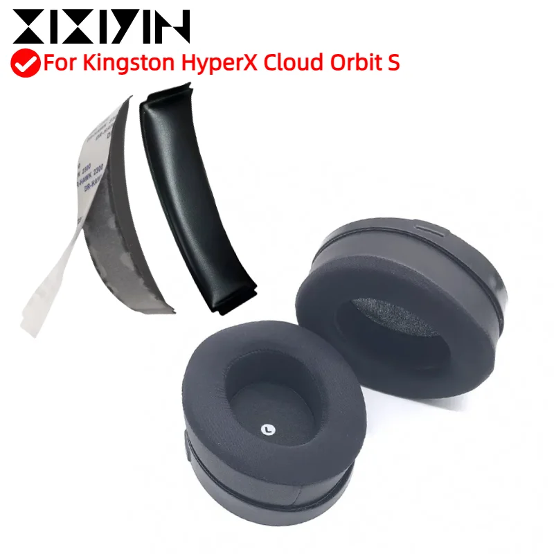 

XIXIYIN Replacement Earpads Memory Foam Ear Cushion Cover For Kingston HyperX Cloud Orbit S Gaming Headset Earmuffs Ear Pads
