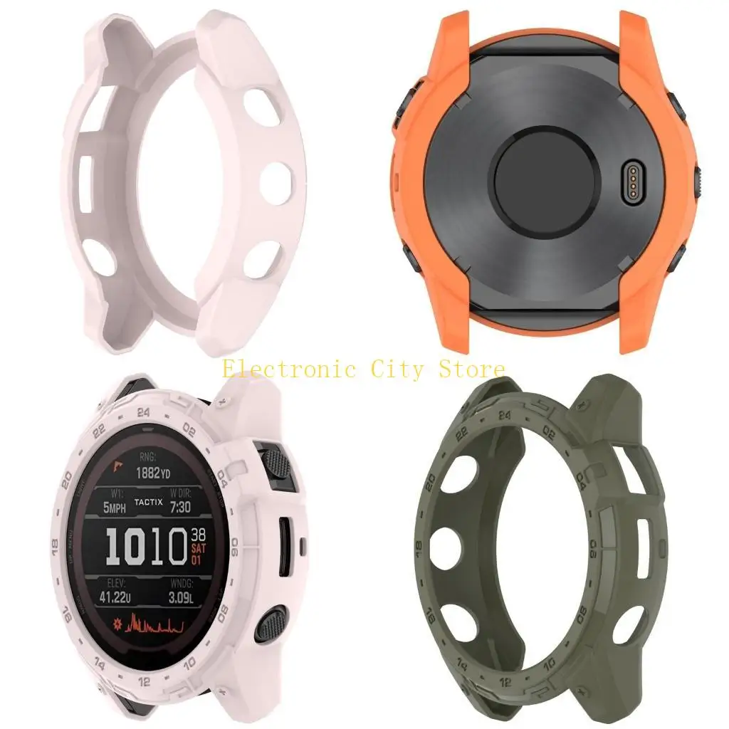 

Защитная оболочка для Enduro2/TACTIX7 защитные бампер-крышка каркаса SmartWatch TPU Full Case Antip-Scratch Hu8d