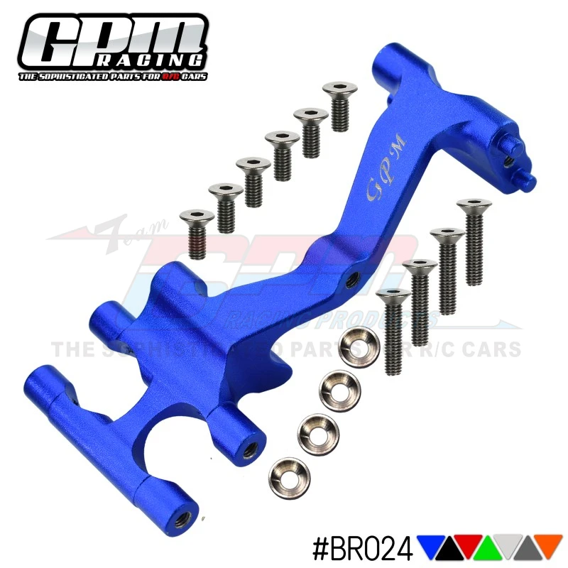 GPM Aluminium-Servohalterung für LOSI 1/10 Baja Rey, LOSI 1/10 Rock Rey