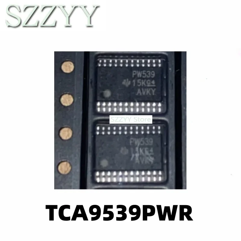 

5 шт. TCA9539PWR с нанесенным на них шелкографическим изображением PW539 TSSOP24, чип-расширитель интерфейса с контактами.