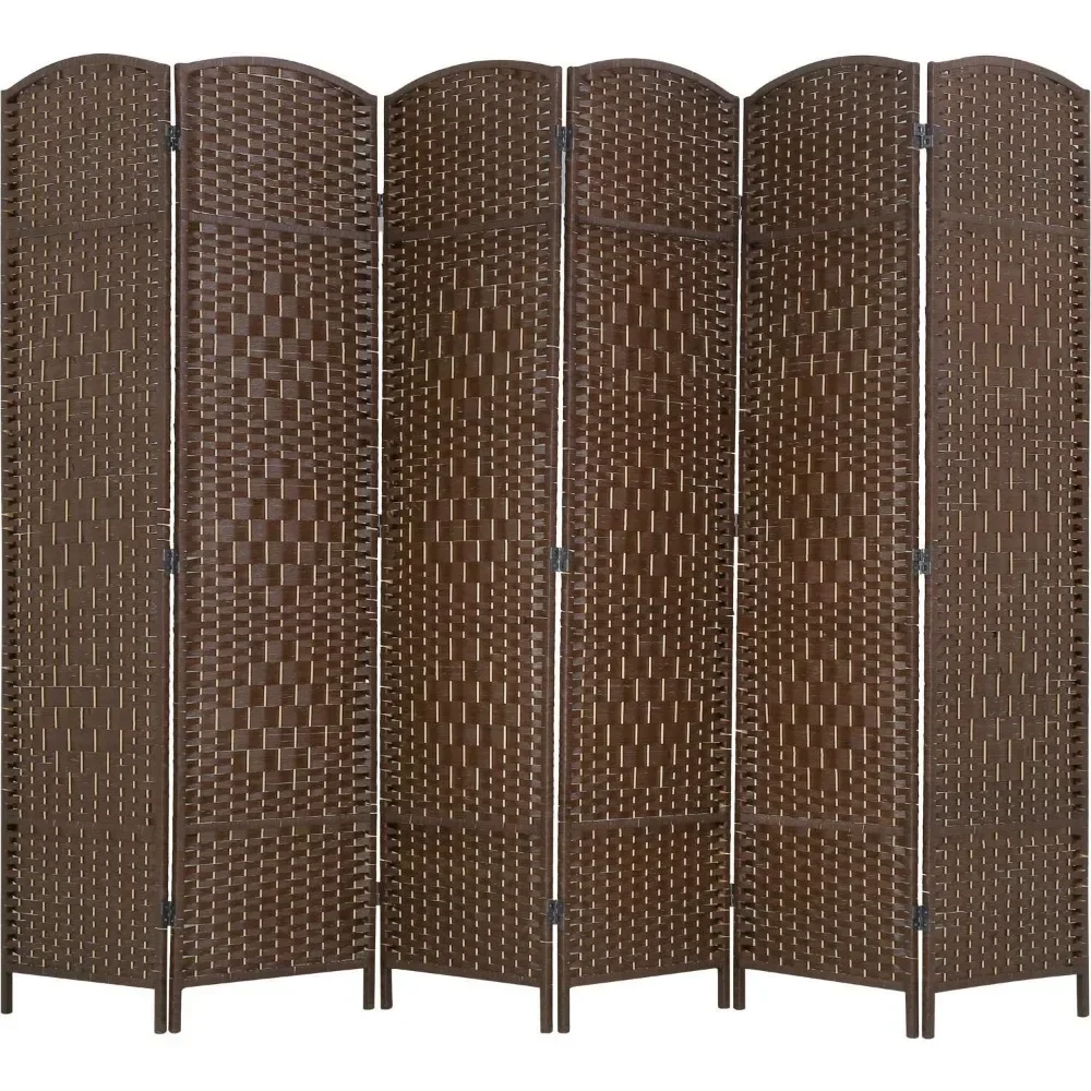 Room Divider Folding Privacy Divider  Wall Divider Portable Partition Wood Screen