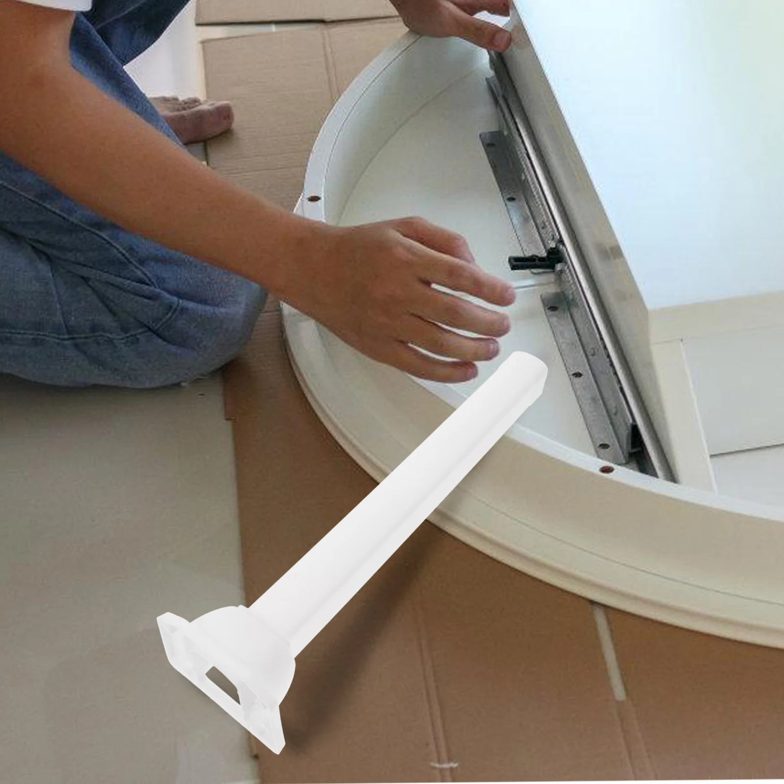 4 stücke Kunststoff Tisch Bein Klammern Faltbare Robust Für Laptop Schreibtisch Bett Studie Tisch Schrank Werkbank Möbel Unterstützung Ersatz