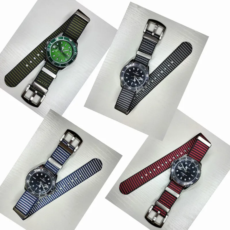 Nylon strap Jacquard Premium Watch Accessories 18.20.22.24MM