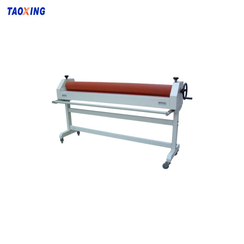 160cm manual cold roll laminating lamination machine with stand