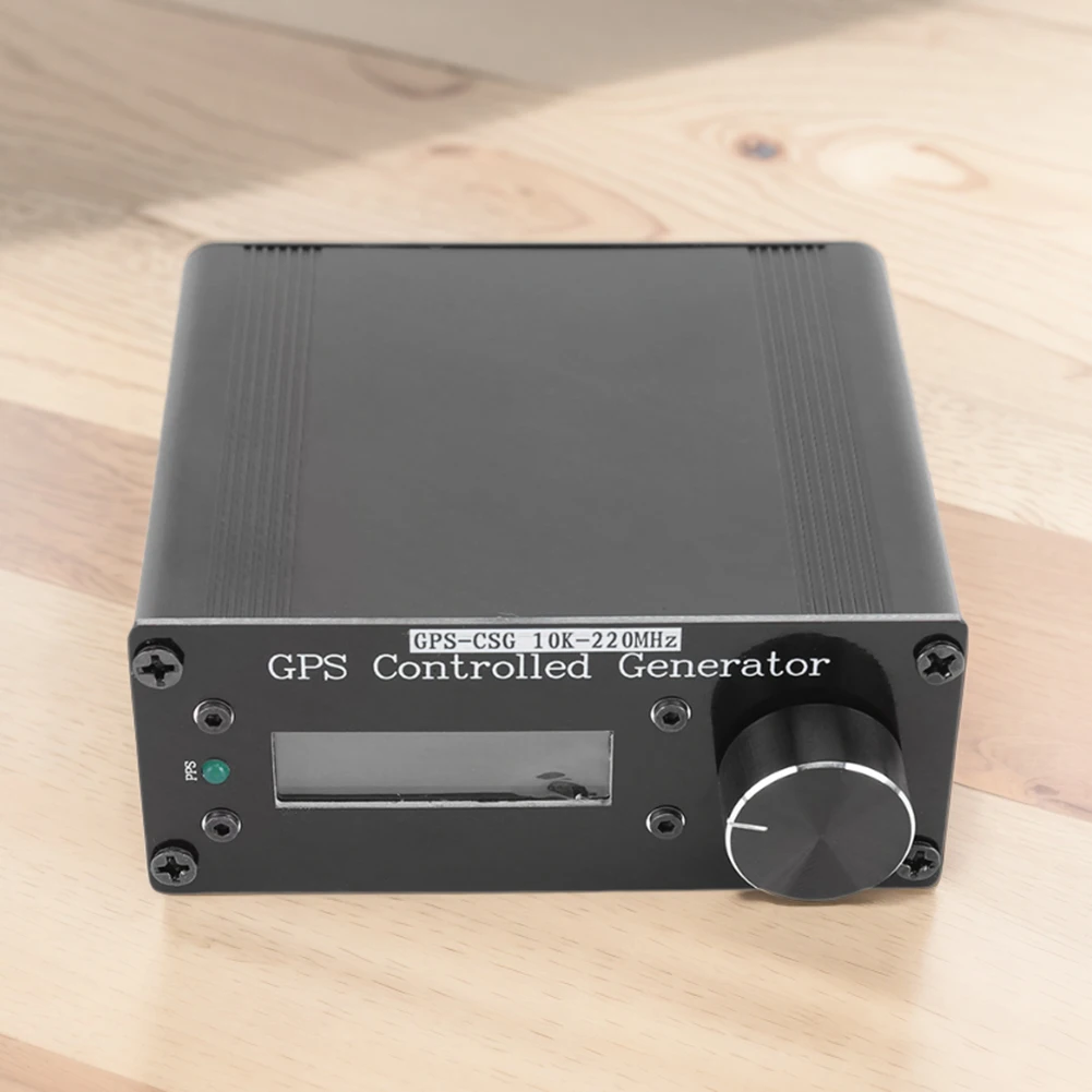 GPS-CSG GPS Generator 10K-220MHz Dual-Channel Adjustable Frequency Reference Source Vibration Motor