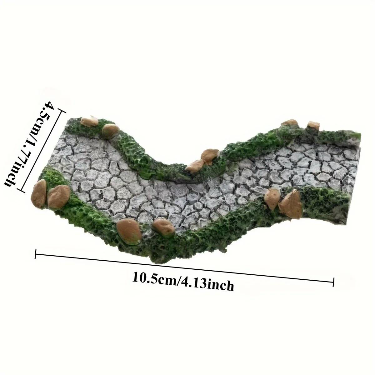 مسار حجري مصغر، مناسب للمنزل والمكتب والحديقة وديكور الفناء، مثالي لزينة العطلات والهدايا. #4