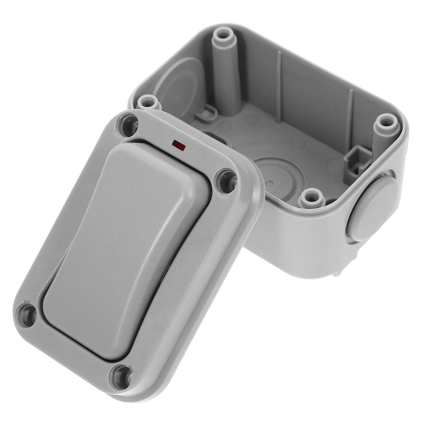 防水ドアベルボタン外装カバーキーパッドラウンド雨耐候性 Abs コンセントプレート