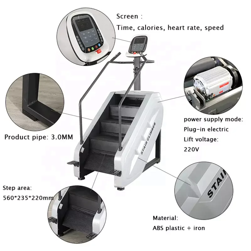 2026 Electric Stair Climber Gy - Home Gym Leg Machine 评论和价格