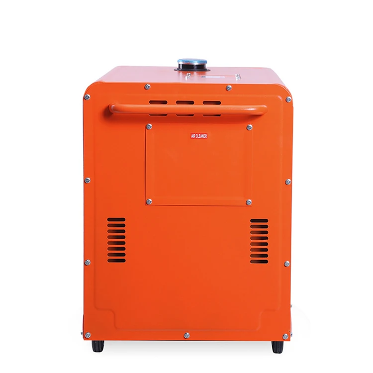 Diesel Generator Air Cooling System Small Portable Type with Engine 10KVA 1 Phase 1500rpm 180A