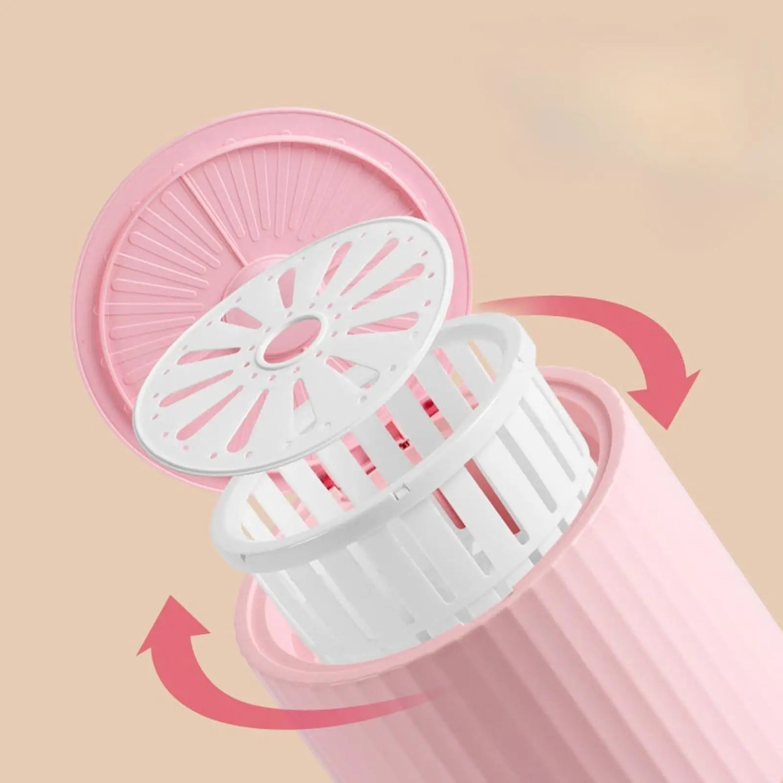 غسالة الملابس الداخلية سهلة الحمل، غسالة صغيرة خفيفة الوزن، غسالة جوارب للملابس الداخلية، جوارب شقة الغسيل Rvs #5