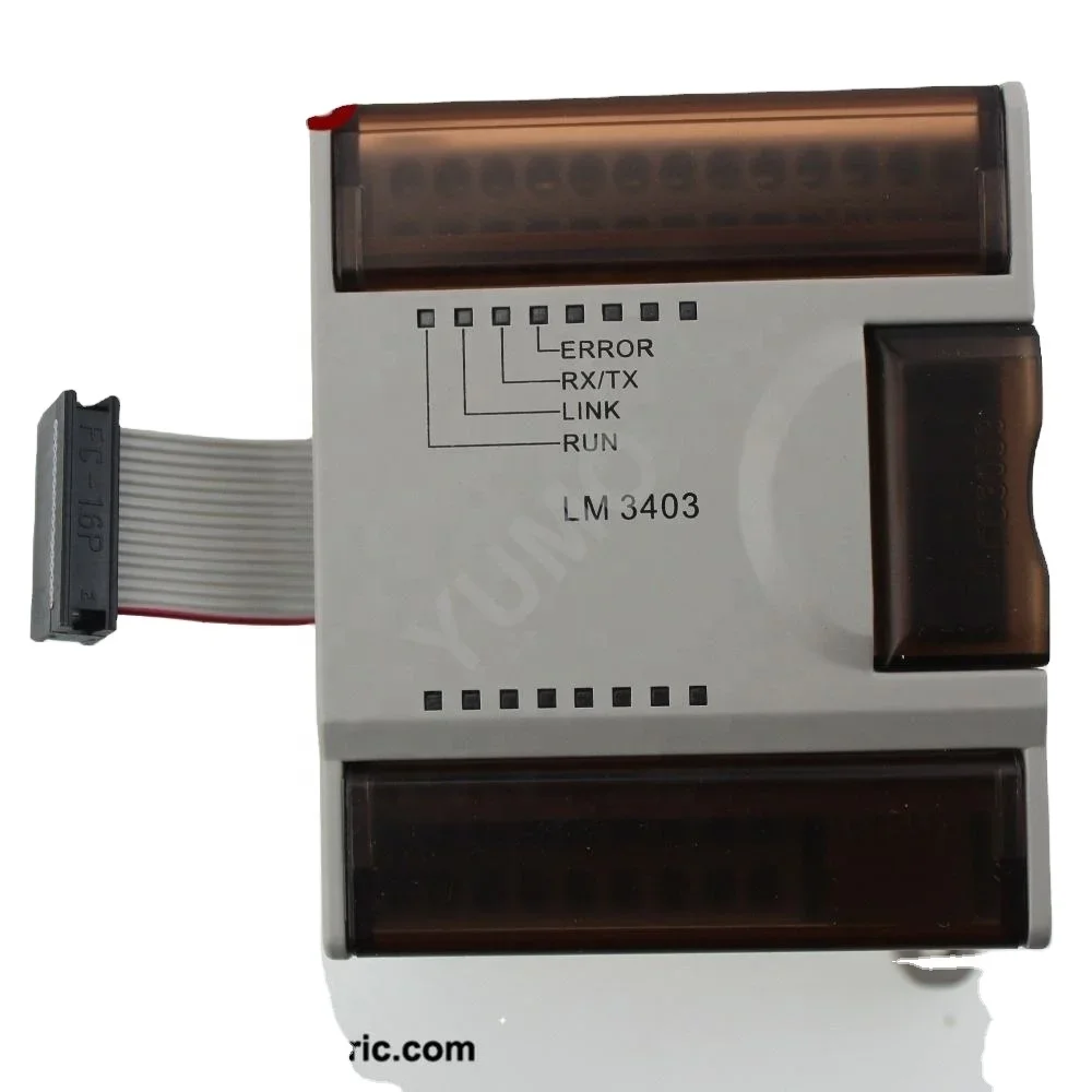 LM3403 Plc Ethernet Module Programmable Logic Controller Communication Module