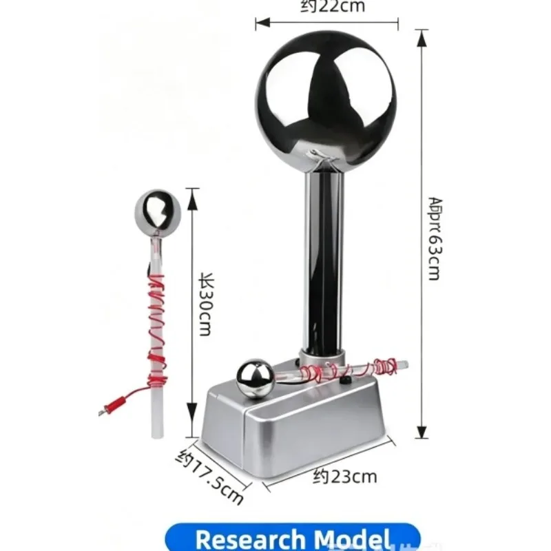Electrostatic Generator Metal Sphere Conductor Static Induction Physics Experiment Instrument