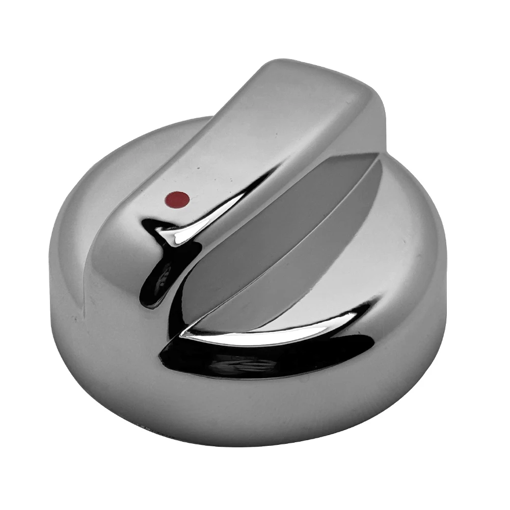 4 Pack Gas Heater Oven Knobs Electroplated for 8mm Installations Improved Grip for Enhanced Cooking Experience