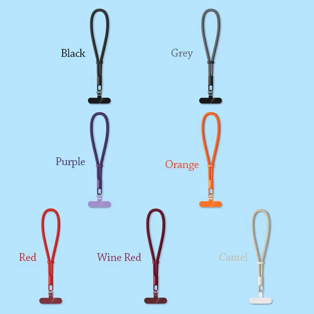 Cell Phone Accessories Adjustable Lanyard Anti-lost Short Hanging Wrist Straps Universal Woven Wrist Strap Men Women