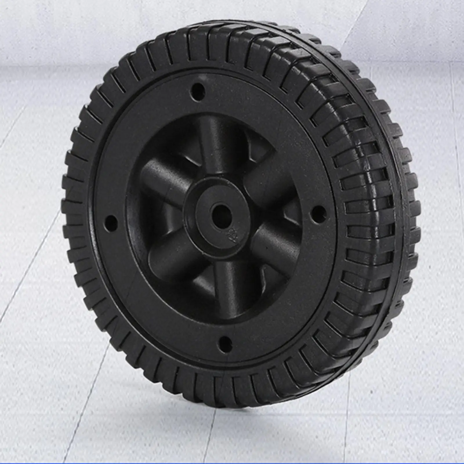 2 Pieces Grill Wheels 15cm Lightweight Wheels Easy Install Universal Caster Wheel for BBQ Grills Tools Accessories