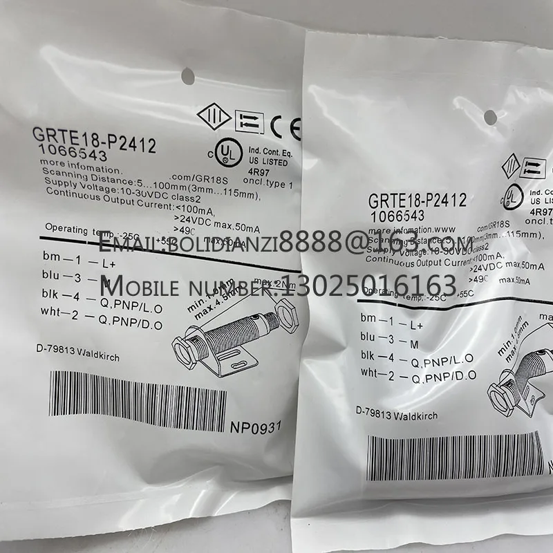 

New sensor for GRTE18S-P1347 GRTE18S-N1347 GRTE18S-P1342 GRTE18S-N1317 GRTE18S-P1317 GRTE18S-N1342 In stock