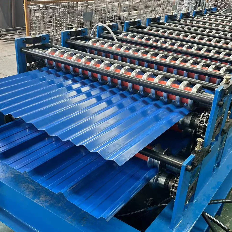 Best Price Color Steel Plate Arch Curving MetalTile Making Corrugated 7.2 Iron Glazed Metal Roof Wall Panel Roll Forming Machine