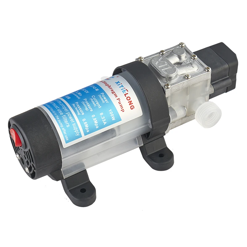 L0742YD-12-100MKCF 12V 100W Food-grade High-flow High-voltage Electric Diaphragm Pump Water Pump Pressure Booster Pump