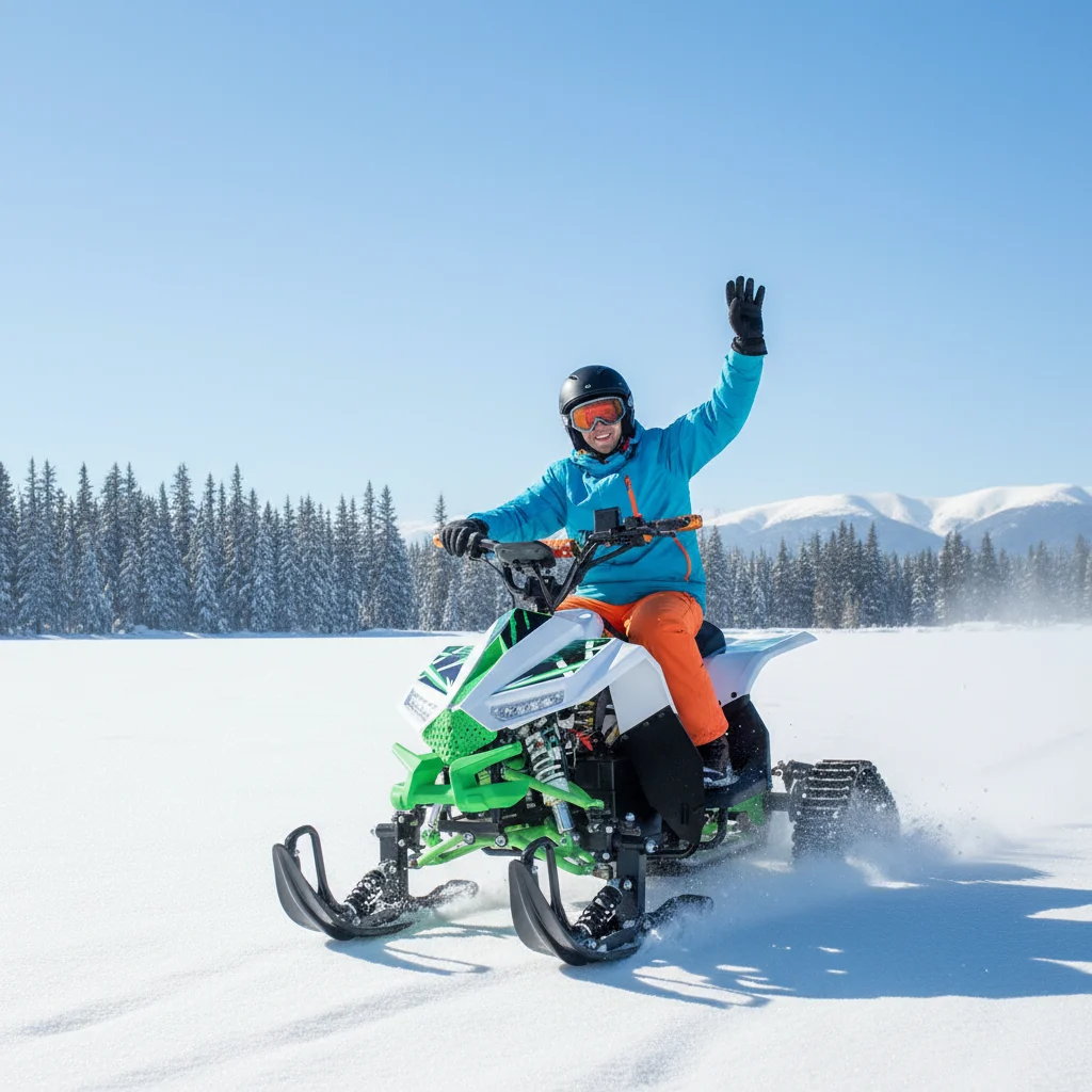 

Terrain Performance Heavy Engineering Vehicle Adult Professional Grade 4-Stroke Snowmobile and Tourist Vehicle