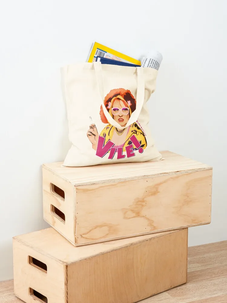 فيل! (الحلمة الوردية) حمل حقيبة المرأة حمل حقيبة كبيرة حمل حقيبة قماش مخصص المرأة الكبيرة #4