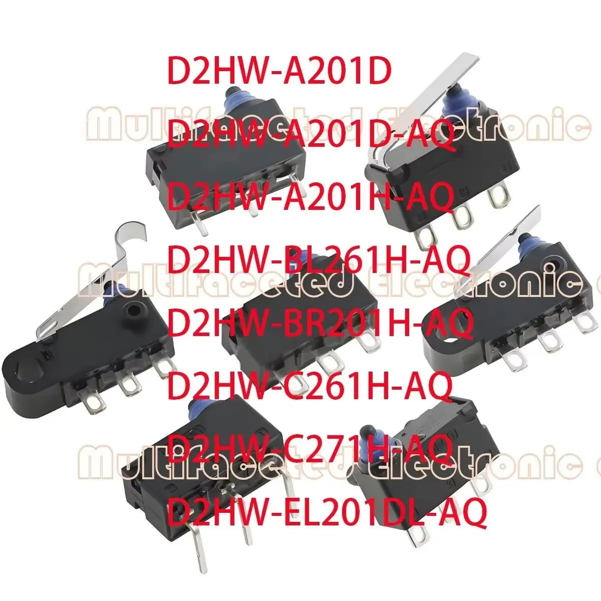 

5 оригинальных микропереключателей D2HW A201D D2HW-A201D-AQ A201H-AQ BL261H-AQ BR201H-AQ C261H-AQ C271H-AQ EL201DL-AQ Пылезащитная кнопка IP67