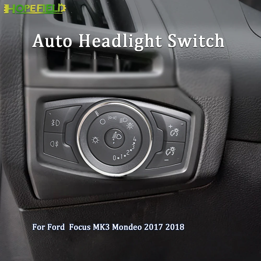 AUTO Headlight Sensor Switch Fog Light Control Module Car Lights For Ford Ecosport Mondeo 2018 Focus MK3 Kuga MK2 Accessories
